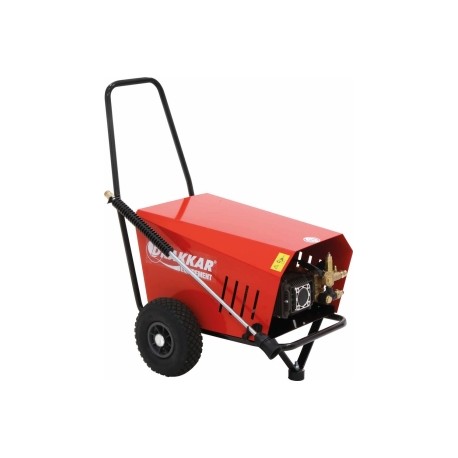 Nettoyeur HP 380V 170 bar 18 l/min – Pompe radiale pro, moteur 7,5CV, flexible tressé 20m, usage intensif jusqu’à 7h/jour