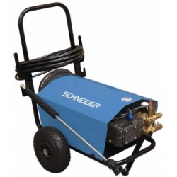 Nettoyeur HP 380V 150 bar 21 l/min Total Stop – Pompe radiale pro, moteur 7,5CV, flexible 20m, usage intensif jusqu’à 10h/jour