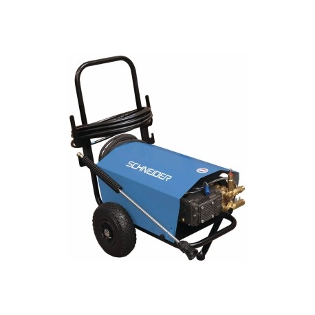 Nettoyeur HP 380V 150 bar 21 l/min Total Stop – Pompe radiale pro, moteur 7,5CV, flexible 20m, usage intensif jusqu’à 10h/jour