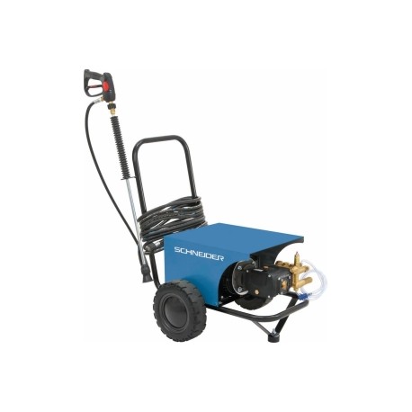 Nettoyeur HP tri 380V 170 bar 15 l/min – Pompe radiale pro, moteur 5,5CV, flexible 10m, usage régulier 4 à 5h/jour