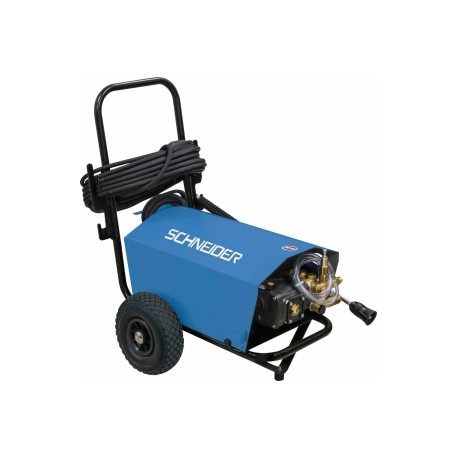 Nettoyeur HP 230V 160 bar 9 l/min – Pompe radiale pro, moteur 3CV, Total Stop, flexible tressé 15m