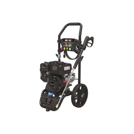 Nettoyeur HP thermique 220 bar 10 l/min – Moteur OHV 4T, 5 buses, pompe pro, flexible 10m, usage régulier, réservoir 3,6L