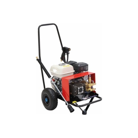 Nettoyeur HP thermique 180 bar 11 l/min – Moteur Honda 6,5CV, pompe radiale pro, flexible tressé 20m, usage régulier
