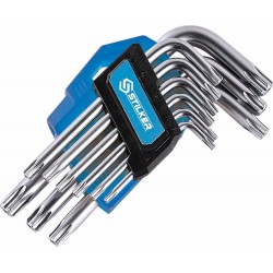 Clés males coudées Torx courtes de T10 à T50 stilker 68408