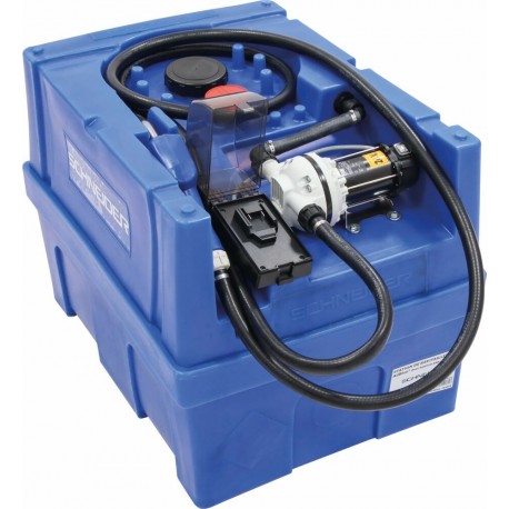 Cuve de ravitaillement AdBlue® 200L sur batterie Li-ion avec pompe 35 l/min – compacte - LIVRAISON OFFERTE