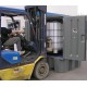 Conteneur de rétention extérieur pour IBC 1000L – PEHD – Portes à clé et passage de fourches - LIVRAISON OFFERTE