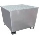 Bac de rétention 1000L acier galvanisé avec caillebotis pour 1 IBC – empilable – charge 1000kg – LIVRAISON GRATUITE