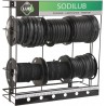 Présentoir de 6 bobines de durites en nitrile toilées intérieur/extérieur – Ø 3,2 à 10 mm – usage pro - LIVRAISON OFFERTE