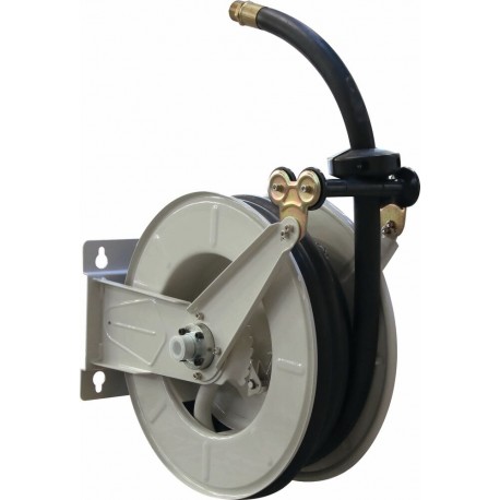 Enrouleur automatique fixe 8m gasoil/GNR – tuyau Ø25mm – raccord 1" – modèle gros débit – structure acier - LIVRAISON OFFERTE