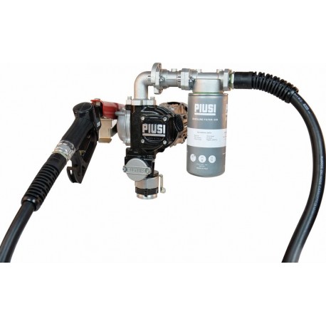 Pompe électrique ATEX 230V pour essence – Kit fût complet avec pistolet auto, filtre et tuyau 4m – 56 l/min - LIVRAISON OFFERTE