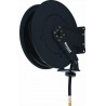 Enrouleur graisse automatique 12m - 1/4" 400 bar avec tuyau caoutchouc 2 tresses – bras réglable - LIVRAISON GRATUITE