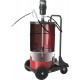 Ensemble pneumatique graisse 60:1 – pour fût 12 à 30kg – pistolet + tuyau 4m + chariot 4 roues – 1500 g/min - LIVRAISON OFFERTE