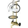 Ensemble pompe graisse pneumatique 50:1 pour fût 60kg avec pistolet, tuyau 4m – débit élevé 1500 g/min - LIVRAISON GRATUITE