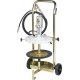 Ensemble pompe graisse pneumatique 50:1 pour fût 12/30kg avec pistolet, tuyau 4m – débit 1500 g/min - LIVRAISON OFFERTE
