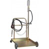 Ensemble pneumatique huile 180/220kg 3:1 avec pistolet digital et chariot mobile 4 roues - LIVRAISON OFFERTE