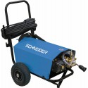 Nettoyeur HP 230V 160 bar 9 l/min – Pompe radiale pro, moteur 3CV, Total Stop, flexible tressé 15m