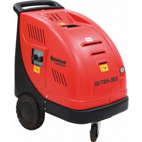 Nettoyeur HP eau chaude 380V – 15 l/min – 200 bar – flexible 20 m – usage intensif – Total Stop - LIVRAISON OFFERTE