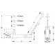 Cric rouleur hydropneumatique 20/40T – LIVRAISON GRATUITE - Hauteur 150 à 500 mm, télescopique compact 495 mm
