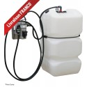 Cuve AdBlue® 600L PEHD simple paroi avec pompe Piusi 230V, pistolet automatique et compteur digital K24 - LIVRAISON GRATUITE