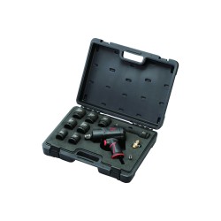 Coffret de douilles à chocs 3/4" métriques avec accessoires – 11 pièces pour travaux intensifs jusqu’à 1762 Nm – M7