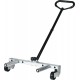Chariot porte-roue 2 rouleaux pour camions et bus – capacité 250kg, compatible jusqu’à 445/65 R22.5, 3 positions