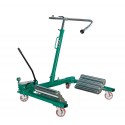 Porte-roues hydraulique mobile 1,6T pour roues de tracteurs agricoles et engins – Ø 1250 à 2400mm, largeur jusqu’à 1050mm
