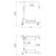 Porte-roues hydraulique mobile 1,6T pour roues de tracteurs agricoles et engins – Ø 1250 à 2400mm, largeur jusqu’à 1050mm