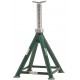 Chandelle à vis 12T avec selle massive – Hauteur réglable 475 à 725 mm – Base large 395 mm – Structure acier haute résistance