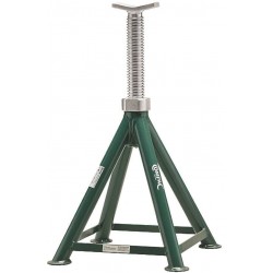Chandelle à vis 12T avec selle massive – Hauteur réglable 475 à 725 mm – Base large 395 mm – Structure acier haute résistance