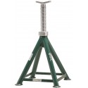 Chandelle à vis 12T avec selle massive – Hauteur réglable 475 à 725 mm – Base large 395 mm – Structure acier haute résistance
