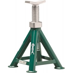 Chandelle à vis 12T avec selle massive – Hauteur réglable de 320 à 500 mm – Base 230 mm – Structure acier robuste
