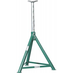Chandelle à goupille 12 tonnes – Hauteur réglable de 500 à 770 mm – Pour utilitaires, poids lourds, camions et remorques