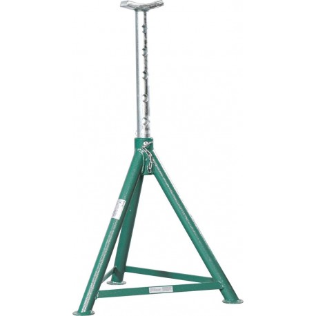 Chandelle à goupille 12 tonnes – Hauteur réglable de 500 à 770 mm – Pour utilitaires, poids lourds, camions et remorques