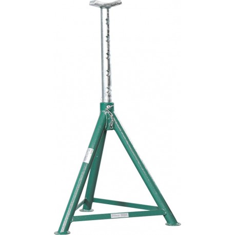 Chandelle à goupille capacité 8 tonnes – Réglable de 424 à 633 mm – Structure acier robuste pour véhicules lourds et utilitaires