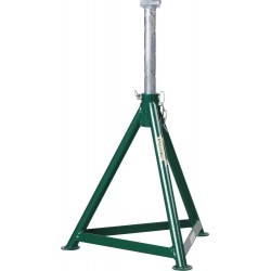 Chandelle à goupille en acier 3 tonnes avec 5 positions de réglage – Hauteur réglable de 346 à 510 mm – Structure robuste