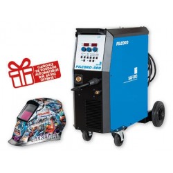 Poste à souder inverter MIG-MAG 400V FILCORD-I 300 avec cagoule automatique StreetArt offerte – 300A – Usage professionnel