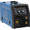 Poste à souder inverter synergique MIG MAG MMA TIG Lift 200A – 230V avec affichage digital, torche 3m, câble et galets inclus