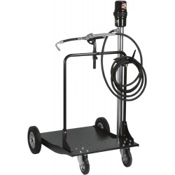 Ensemble pneumatique 3:1 pour huile – pistolet manuel, chariot 4 roues, tuyau 5 m, pompe air 240 l/min - LIVRAISON OFFERTE