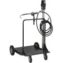 Ensemble pneumatique 3:1 pour huile – pistolet manuel, chariot 4 roues, tuyau 5 m, pompe air 240 l/min - LIVRAISON OFFERTE