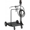 Ensemble pneumatique 3:1 pour huile – pistolet manuel, chariot 4 roues, tuyau 5 m, pompe air 240 l/min - LIVRAISON OFFERTE