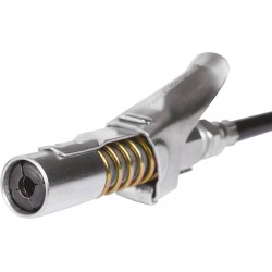 Embout pompe à graisse 4 mors à connexion rapide M10