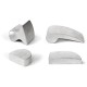 Coffret 3 marteaux alu et 4 tas - Aluminium - GYS