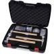 Coffret 3 marteaux alu et 4 tas - Aluminium - GYS