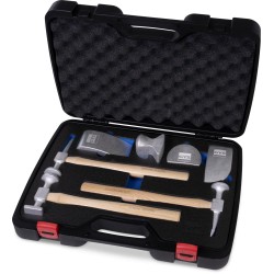 Coffret 3 marteaux alu et 4 tas - Aluminium - GYS
