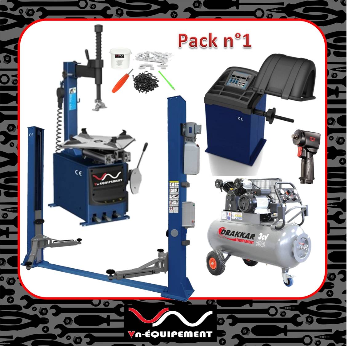 Pack garage automobile